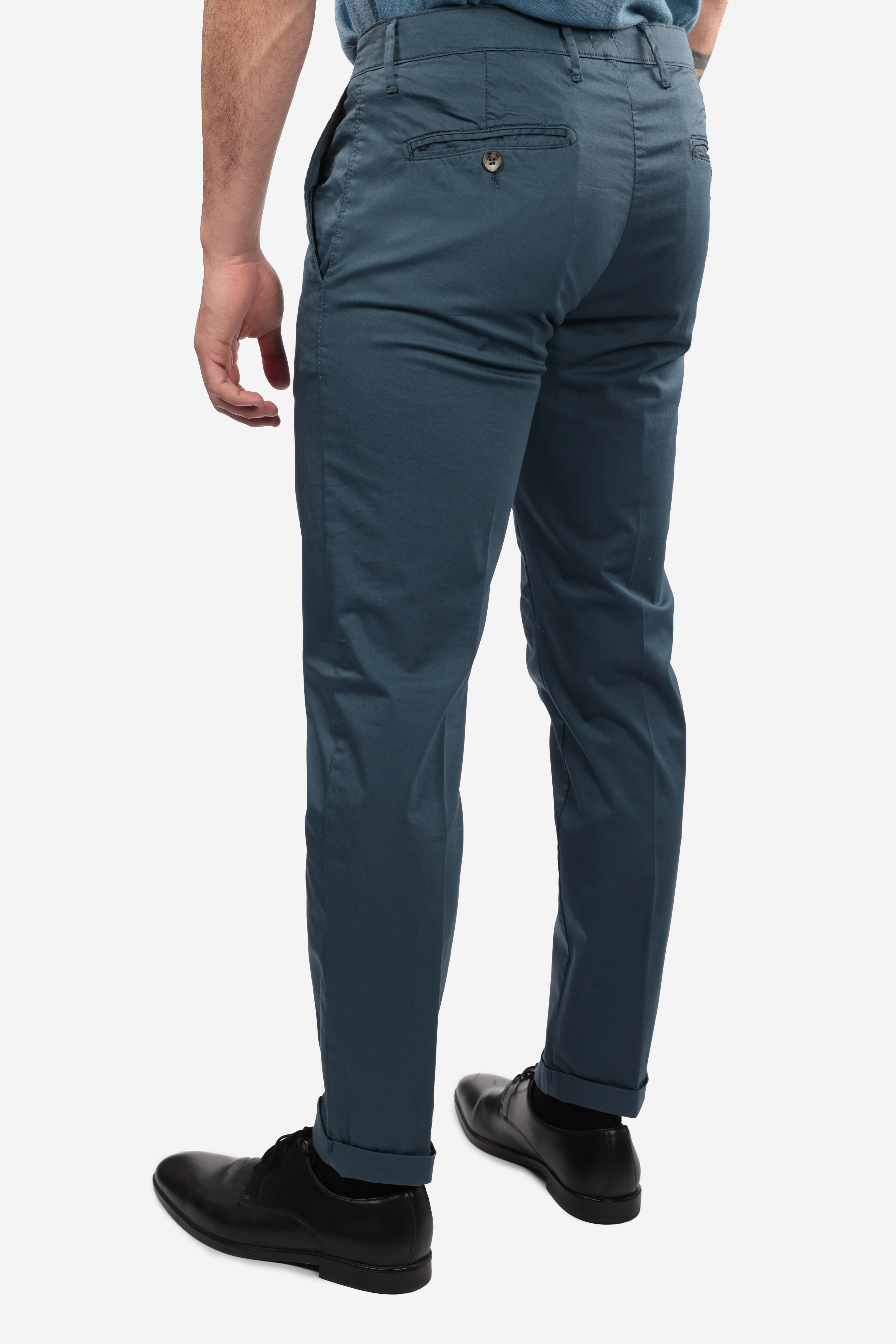 PANTALONE IN RASO DI COTONE