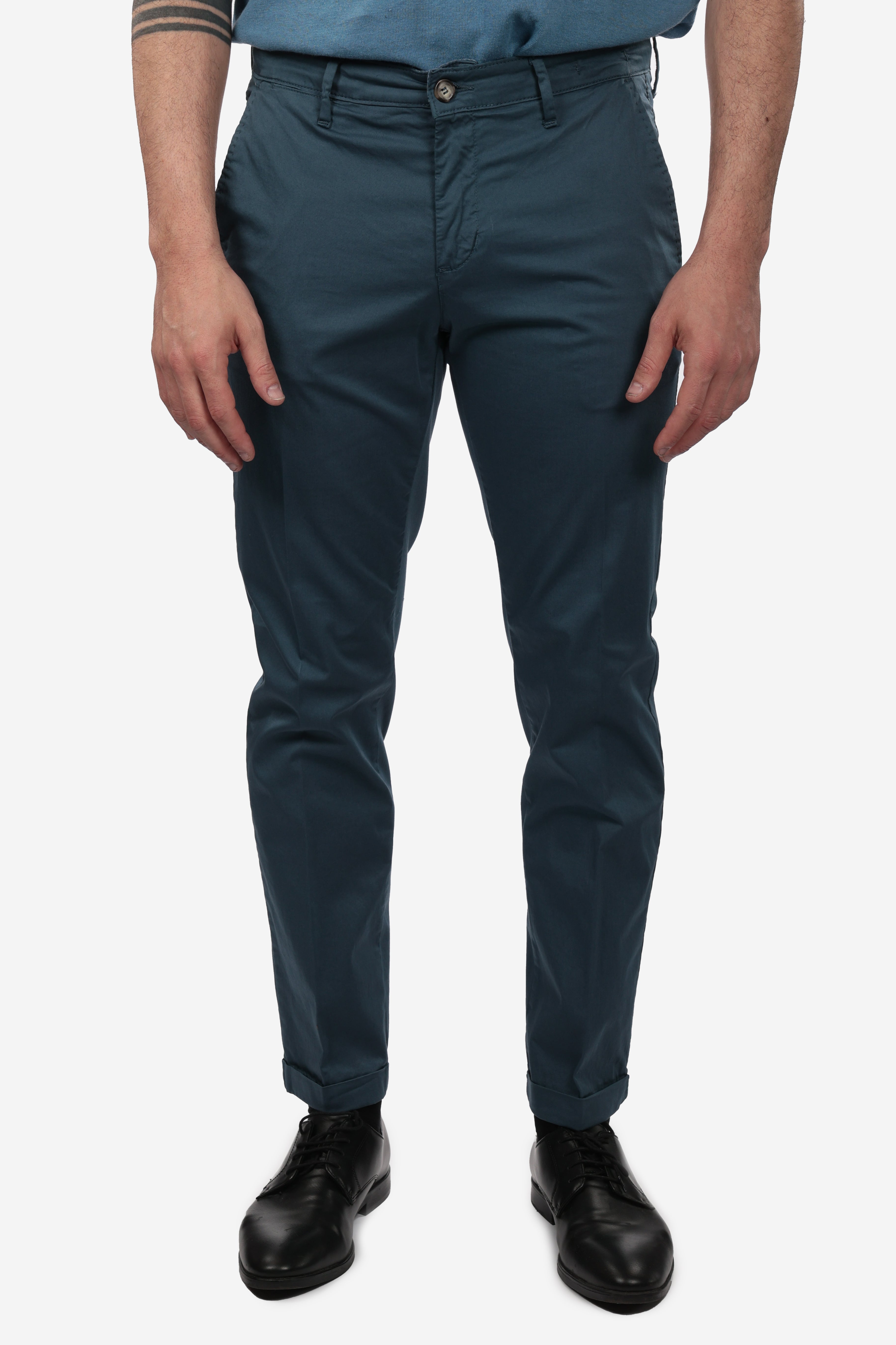 PANTALONE IN RASO DI COTONE