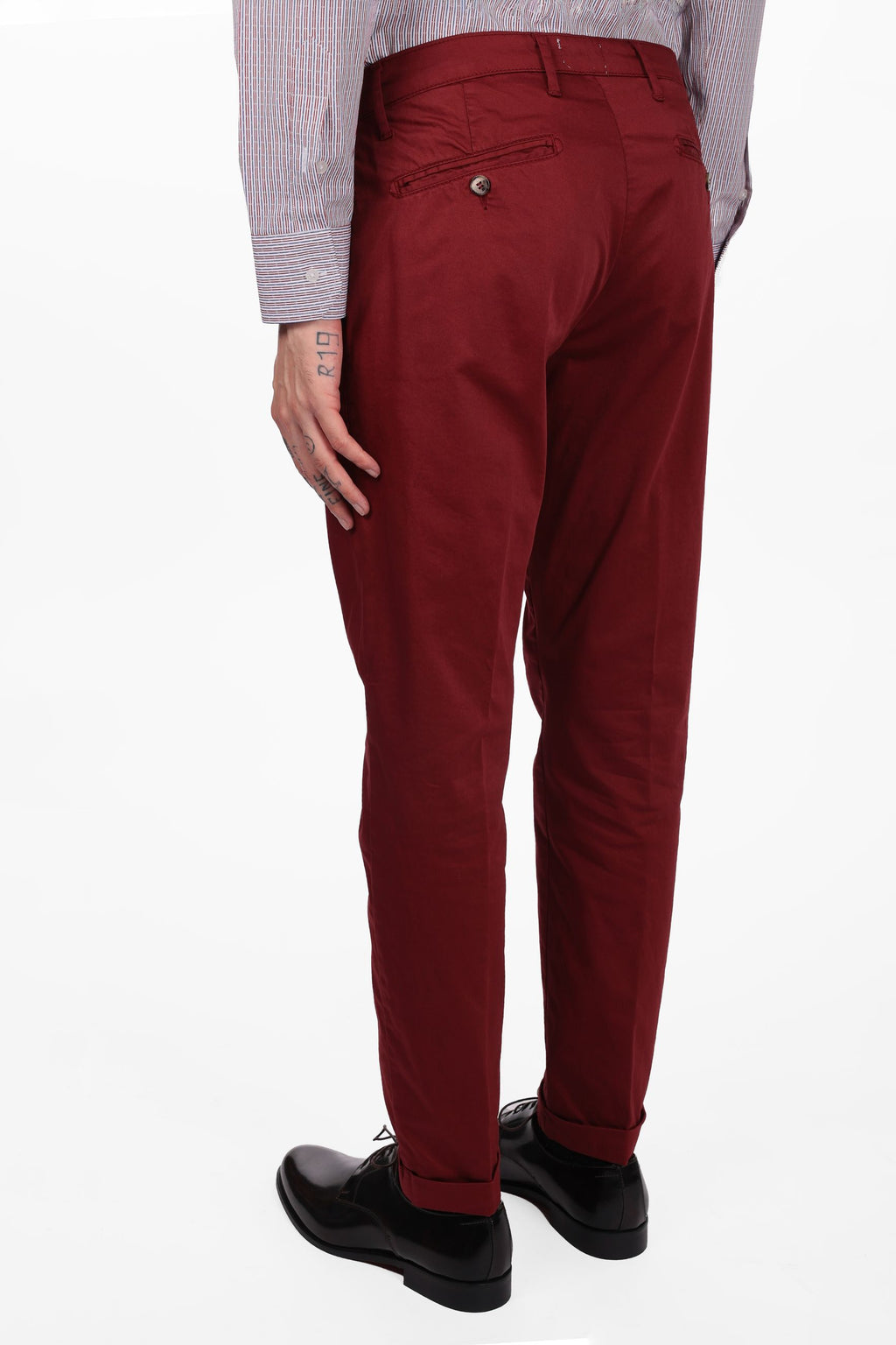 PANTALONE IN RASO DI COTONE
