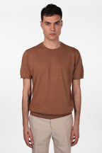 T-shirt morbidissima di misto lino e cotone