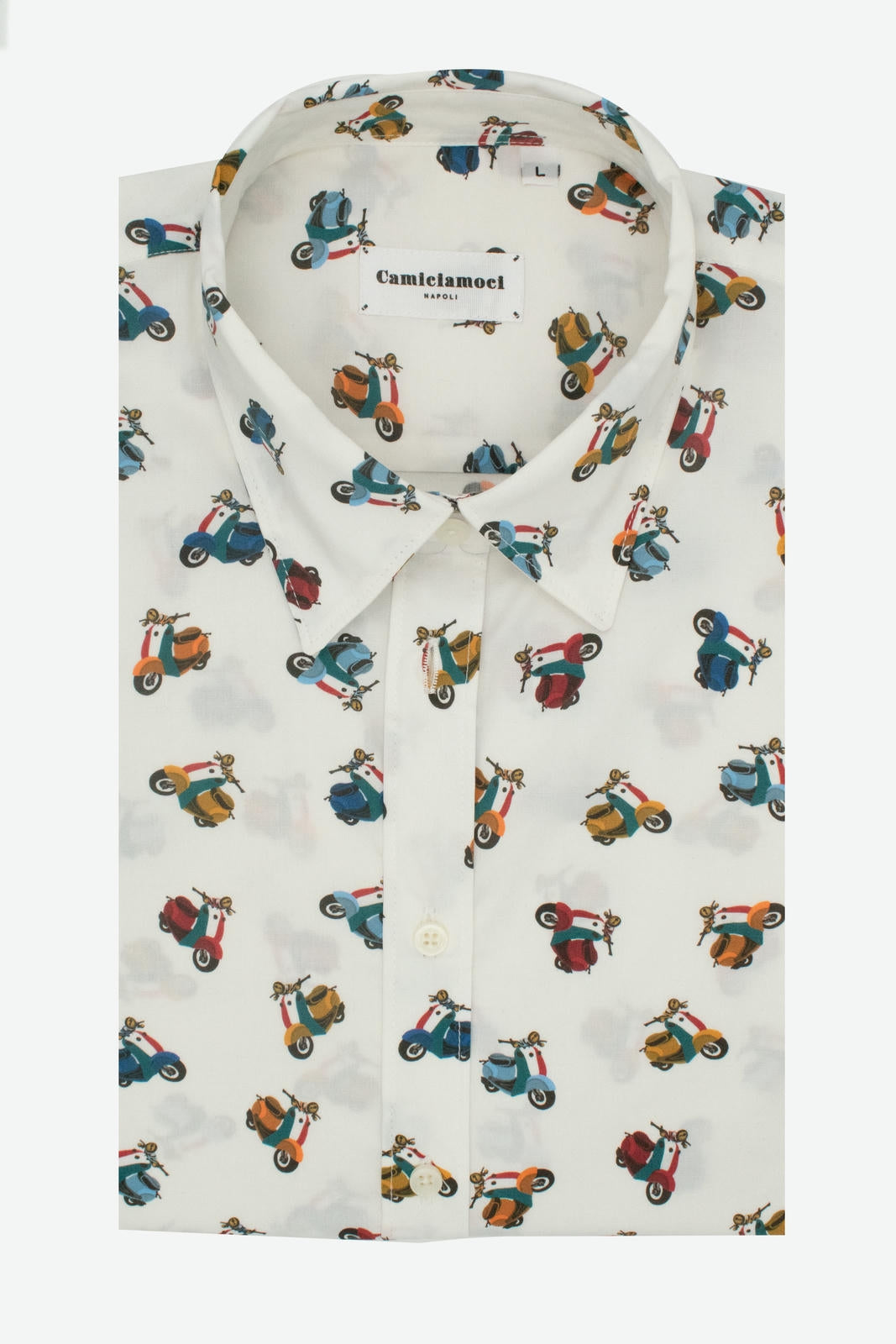 CAMICIA A FANTASIA FACILE STIRO VESPETTA DONNA