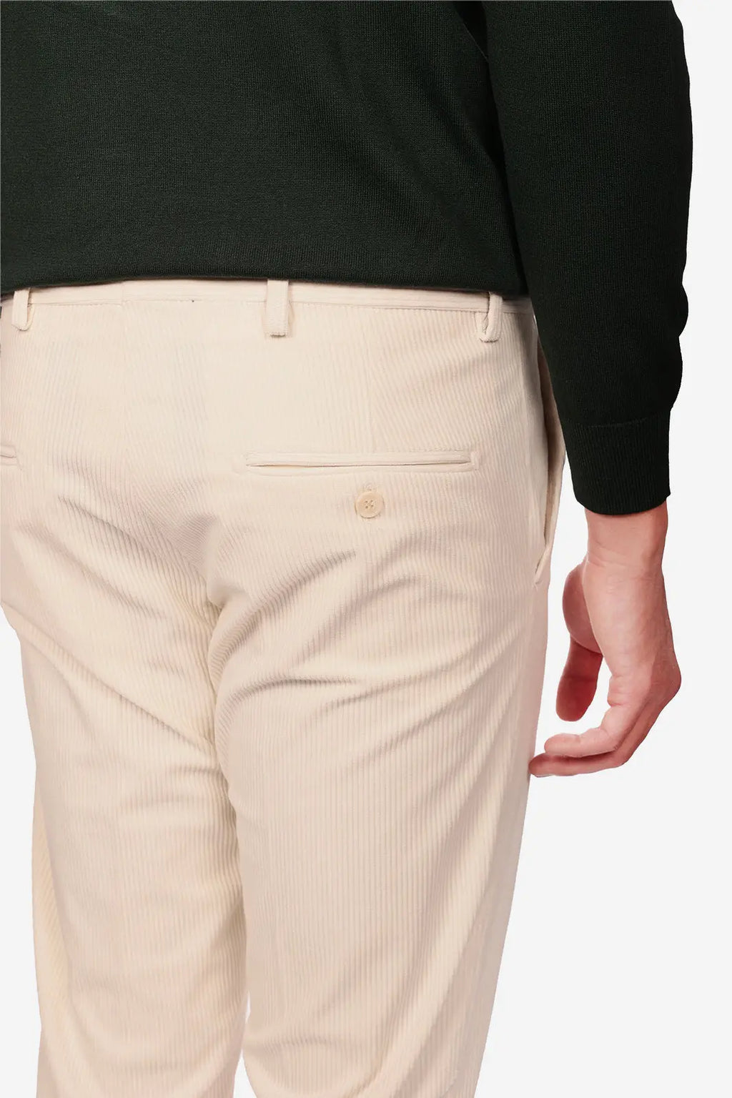 Pantalone classico a costine g13