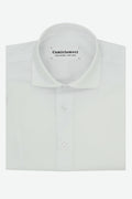 Camicia bambino in cotone 100% tinta unita, realizzata artigianalmente a Napoli