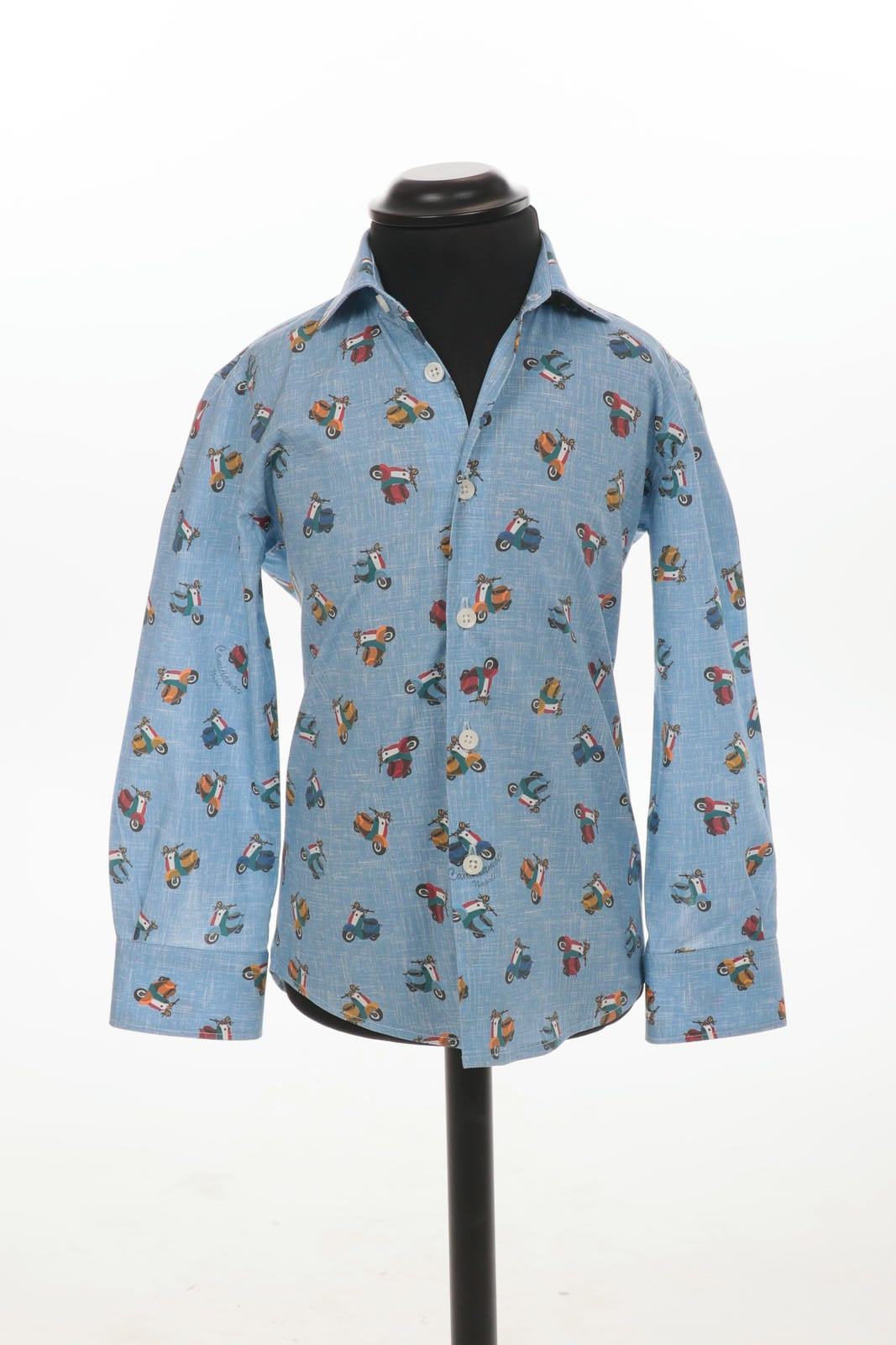 camiciamoci-camicia-fantasia-vespetta-azzurra-bambino
