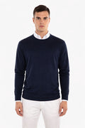 Girocollo manica lunga 100% cotone