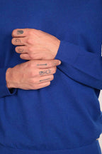 Maglia girocollo in viscosa