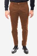 Pantalone in raso di cotone caldo