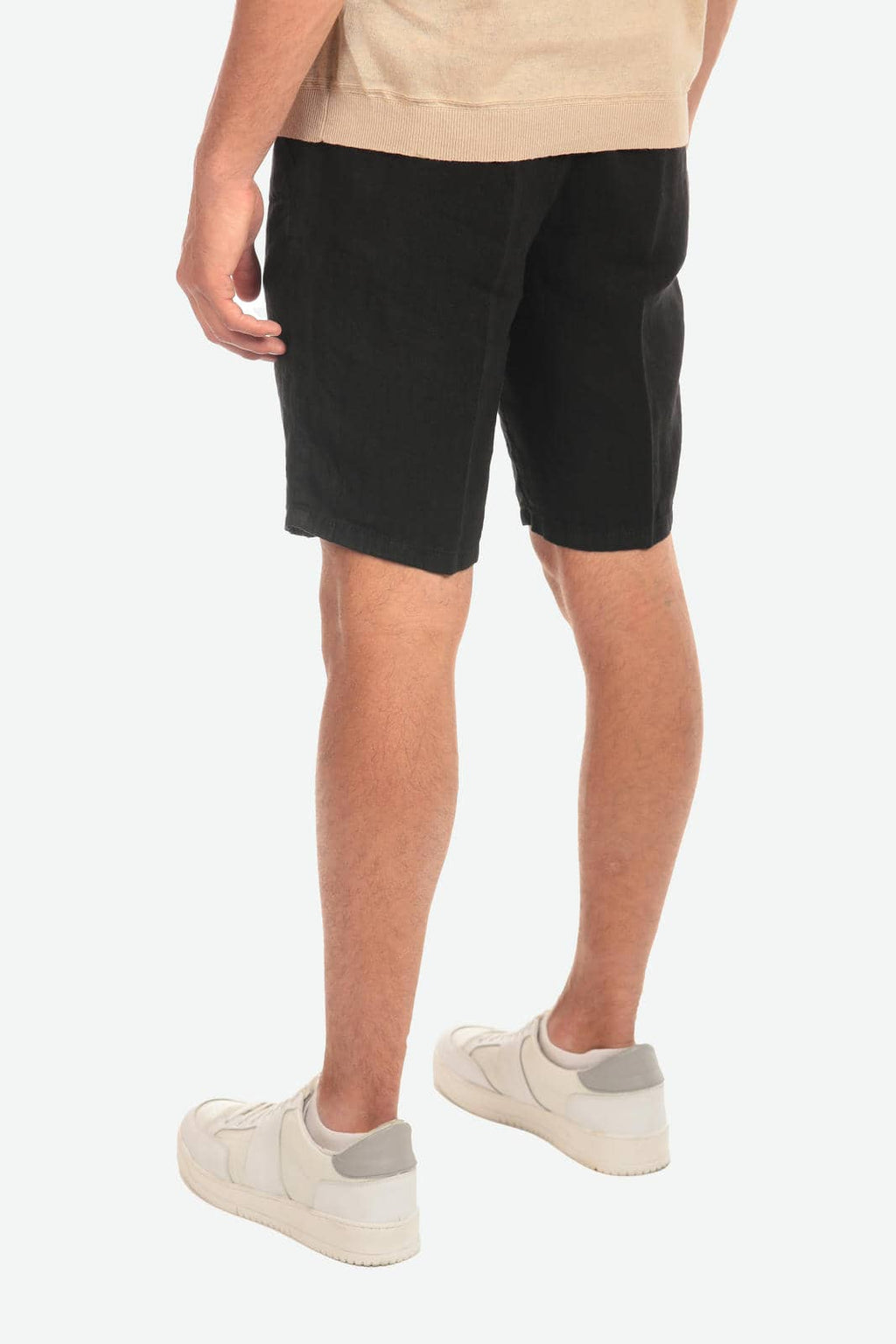 Bermuda in 100% lino con pences