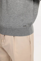 Maglia girocollo in viscosa