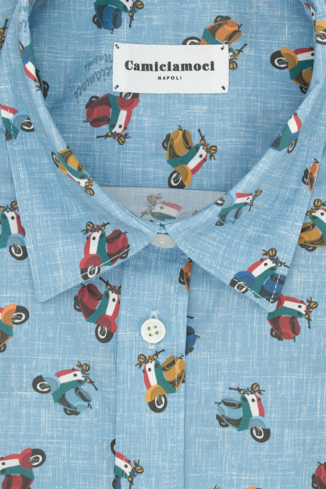 CAMICIA A FANTASIA FACILE STIRO VESPETTA DONNA