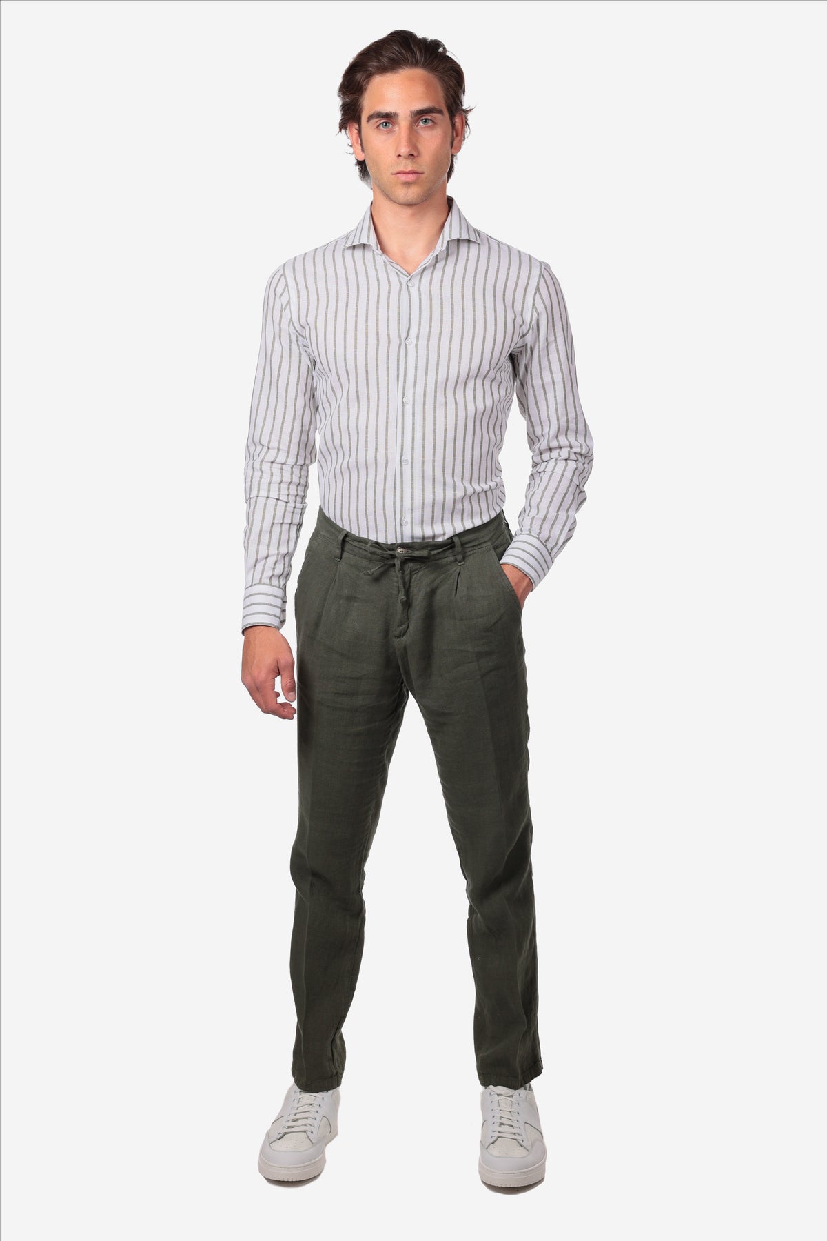 Pantalaccio Uomo in 100% Puro Lino