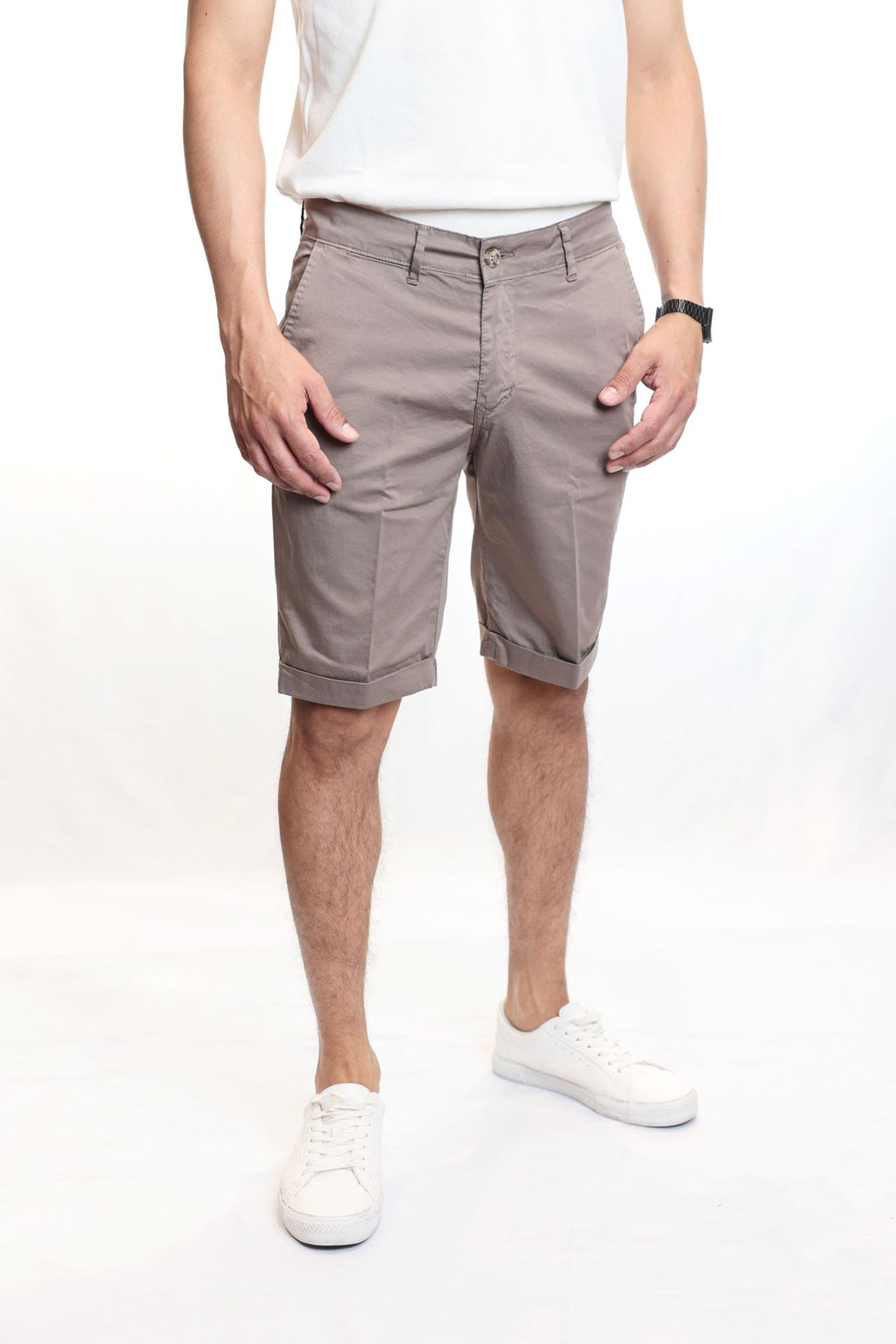 Bermuda chino in puro cotone