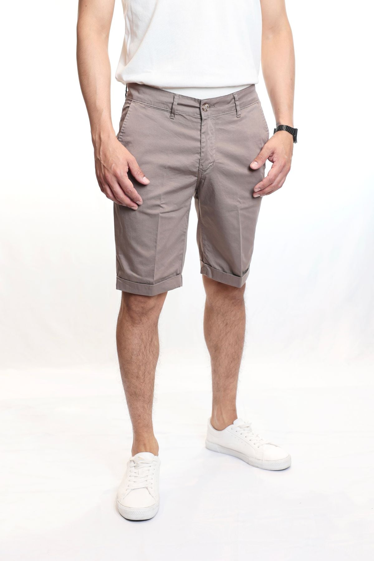 Bermuda chino in puro cotone