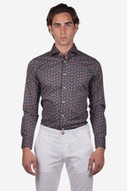 Camicia Uomo Cornetto Napoletano in Cotone