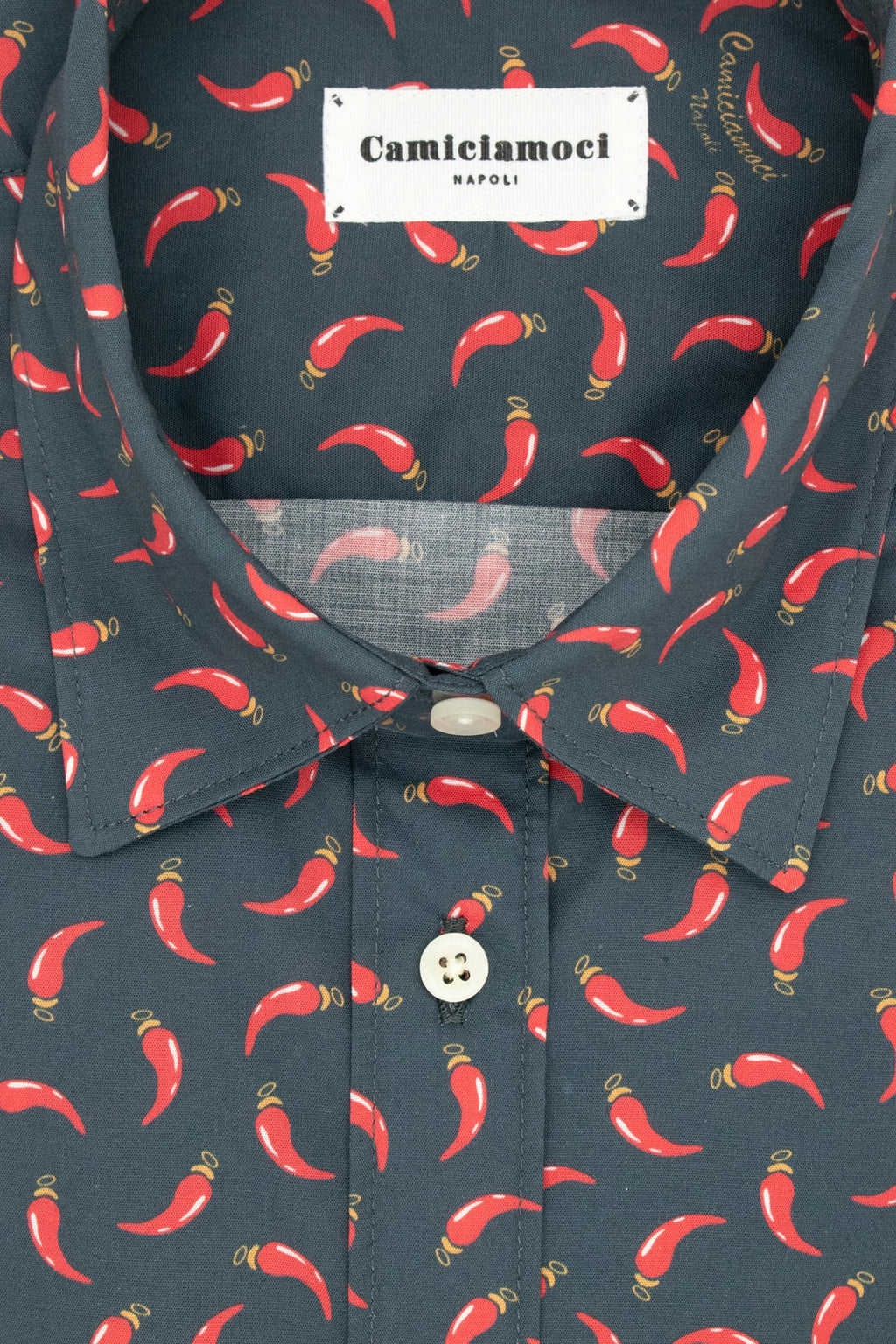 Camicia donna a fantasia corno