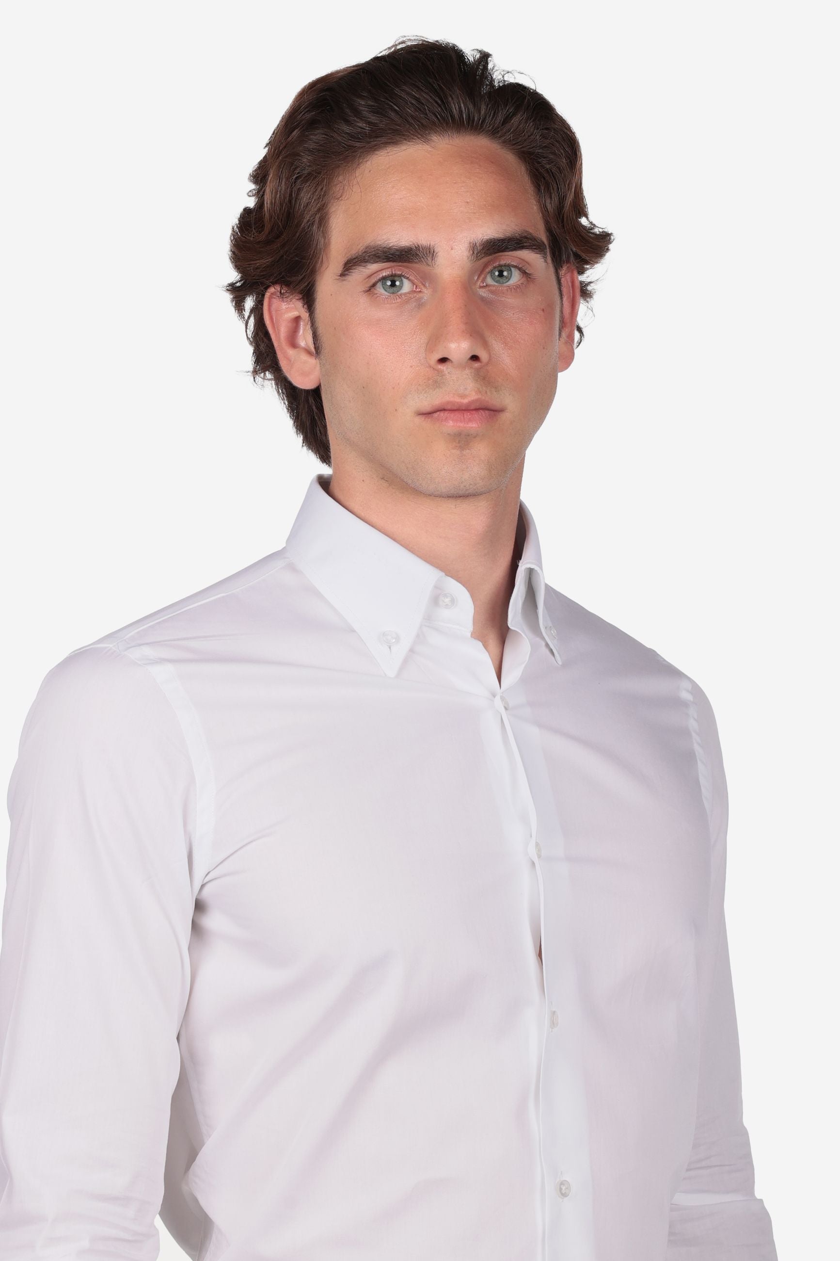 Camicia 100% cotone botton down twill