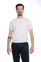Maglia girocollo tinta unita
