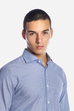 Camicia 100% cotone riga stretta