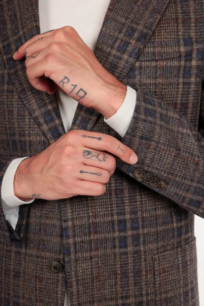 Giacca principe di galles