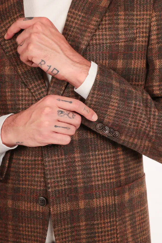 Giacca principe di galles