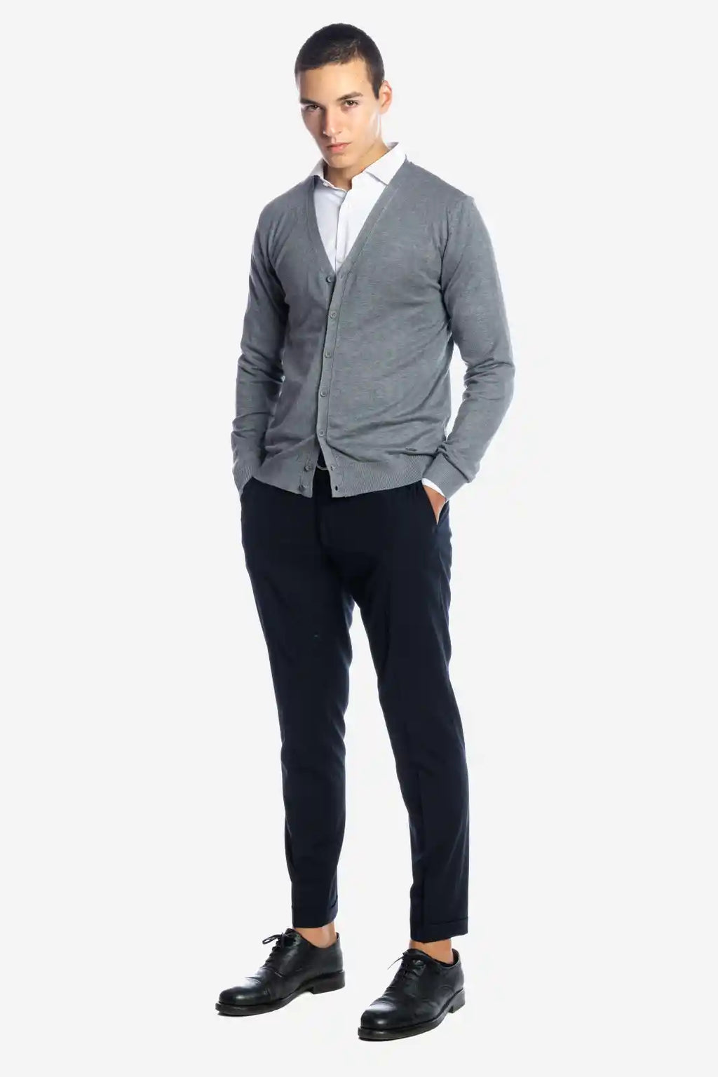 Cardigan in viscosa