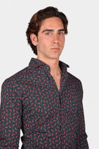 Camicia Uomo Cornetto Napoletano in Cotone