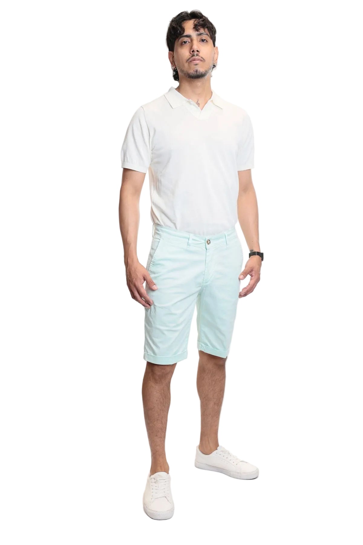 Bermuda chino in puro cotone
