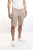 Bermuda Uomo in Cotone Made in Italy con Stampa Vespa Special