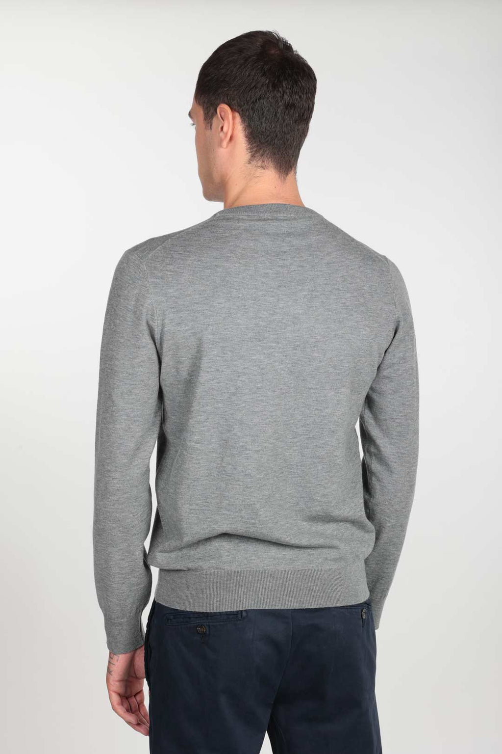 Maglia girocollo in viscosa