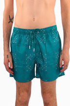 Costumi a pantaloncini da uomo disegno bandana