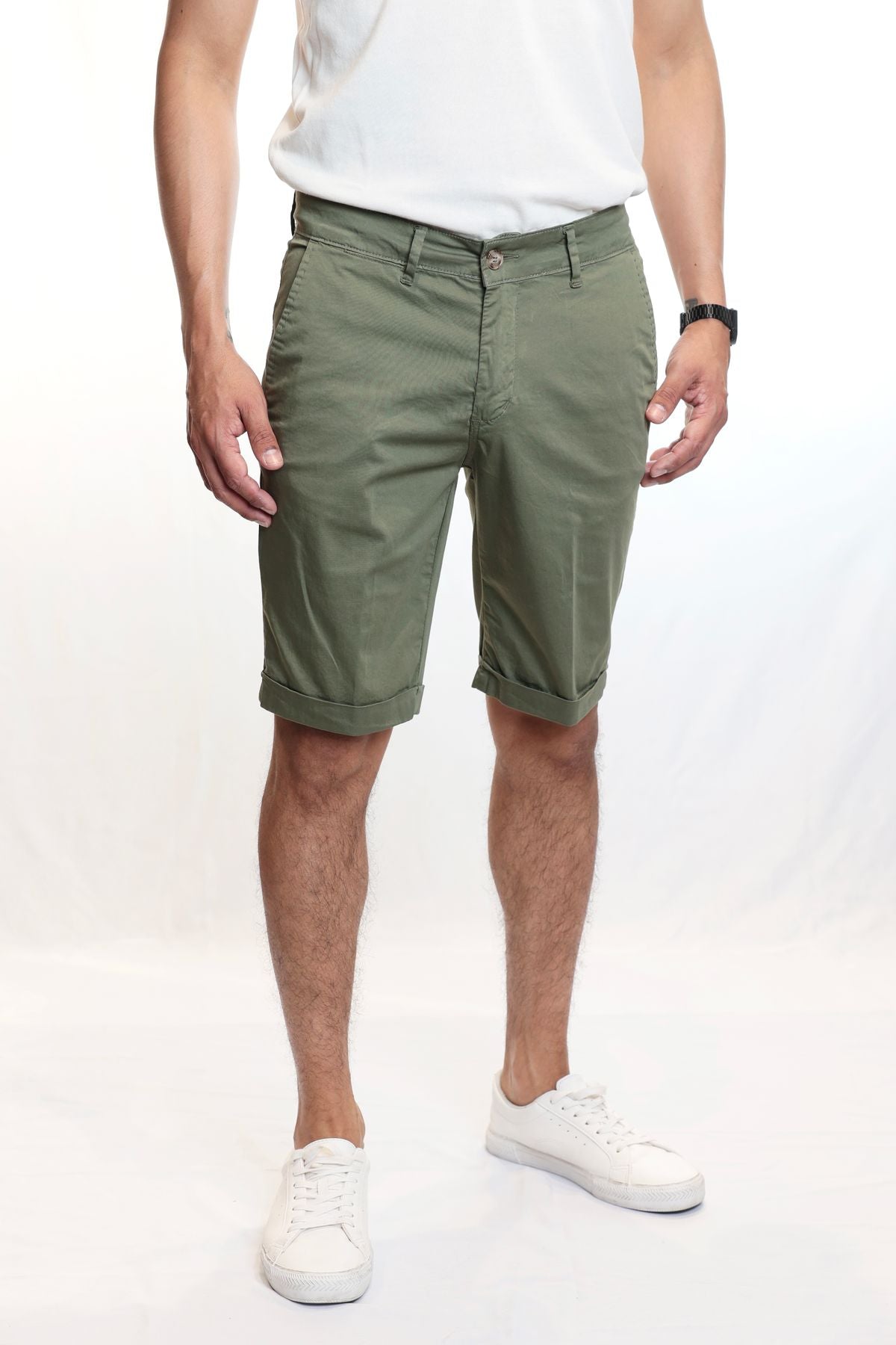 Bermuda chino in puro cotone