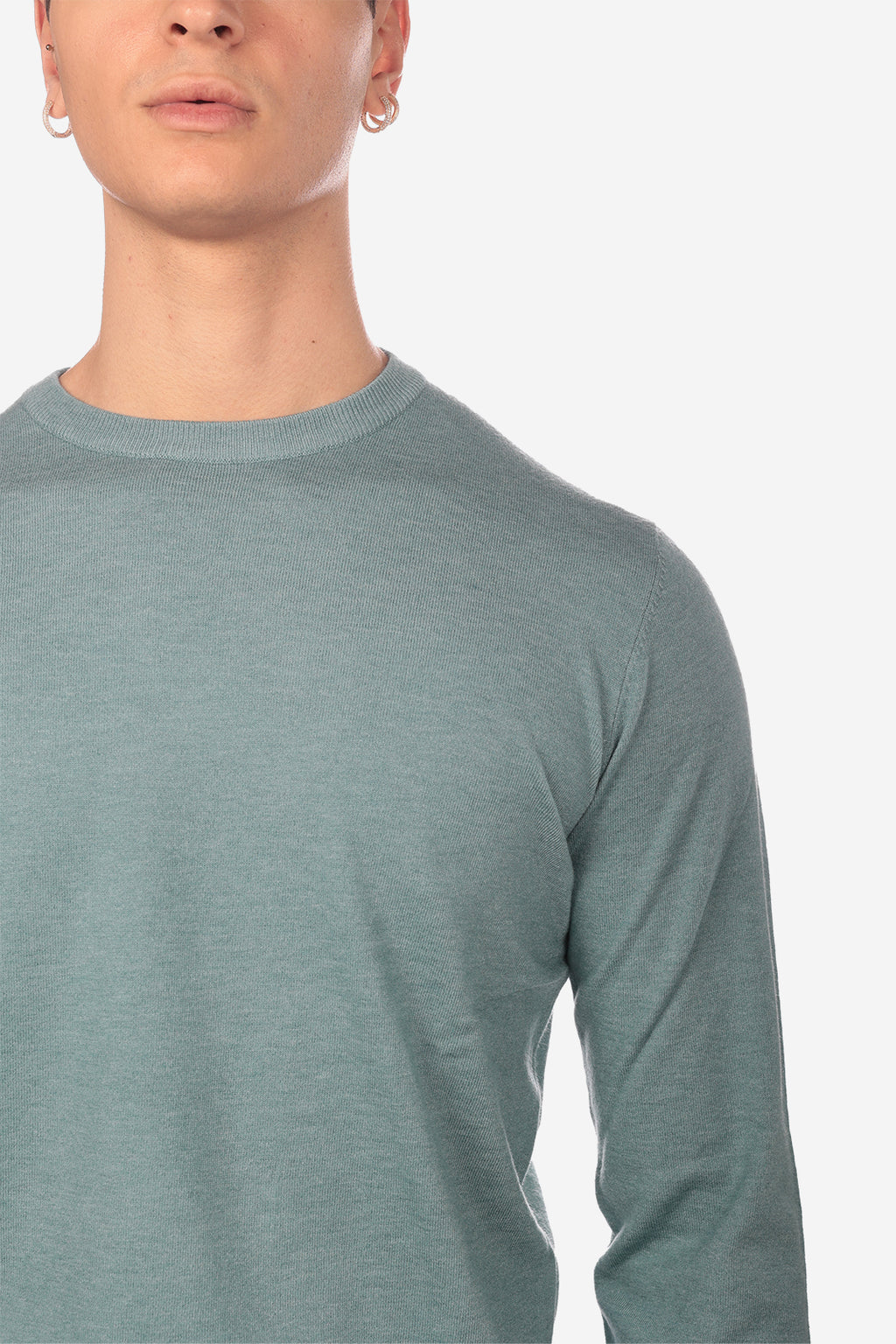 Maglia in girocollo antiallergico