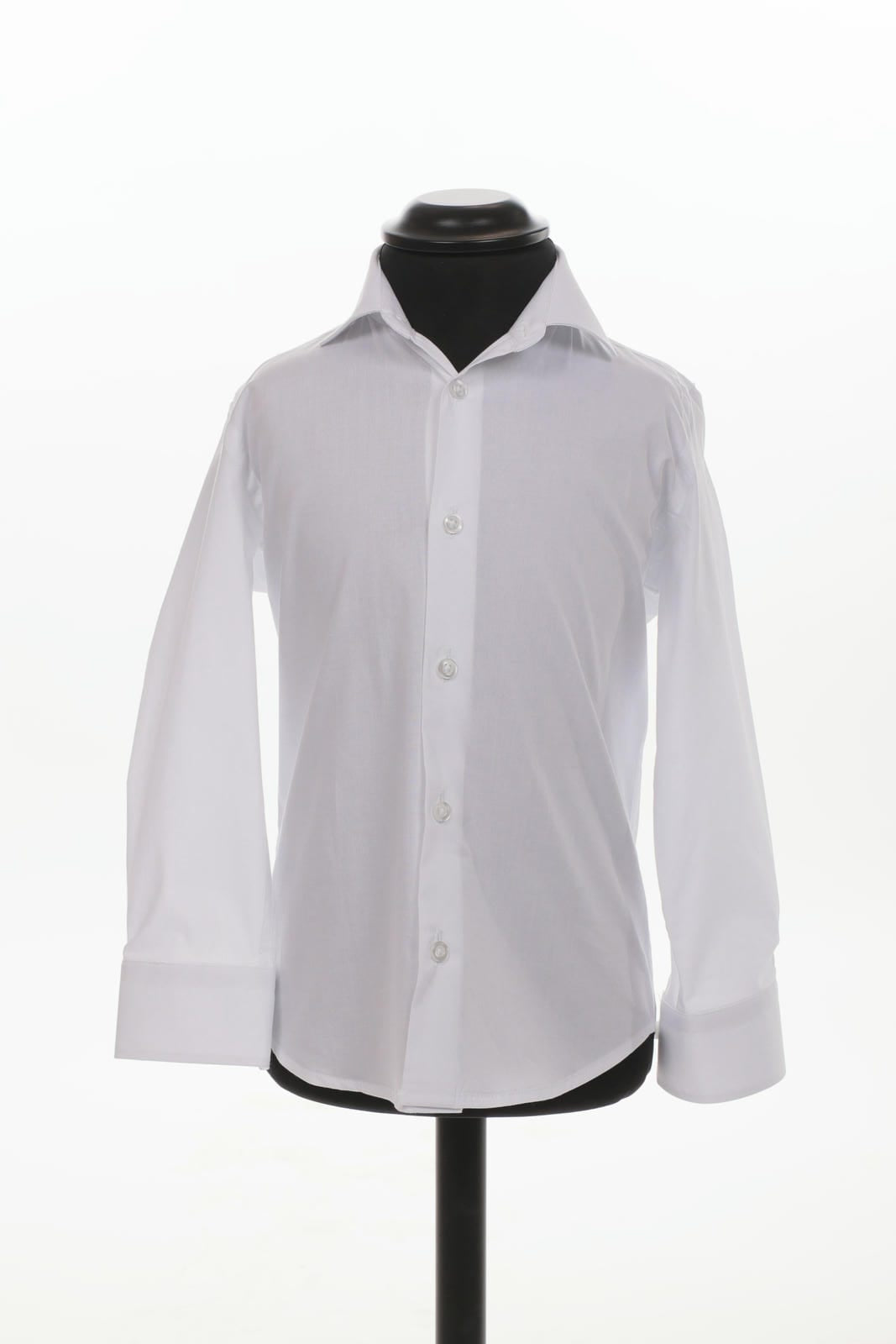 BOY'S EASY-IRON 100% COTTON SHIRT
