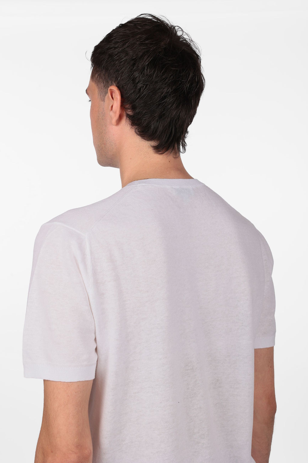 T-shirt morbidissima di misto lino e cotone