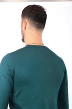 Maglia girocollo in viscosa