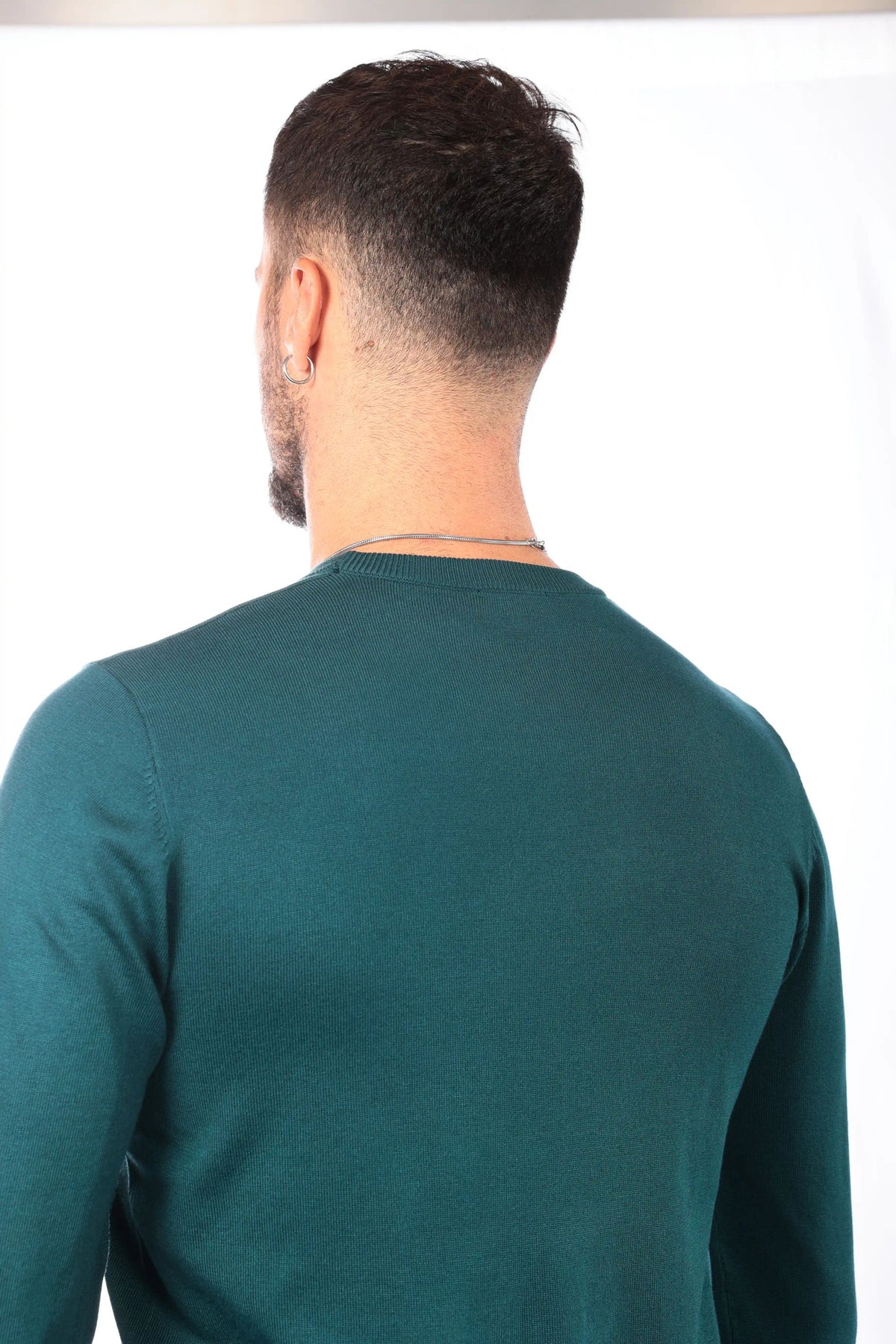 Maglia girocollo in viscosa