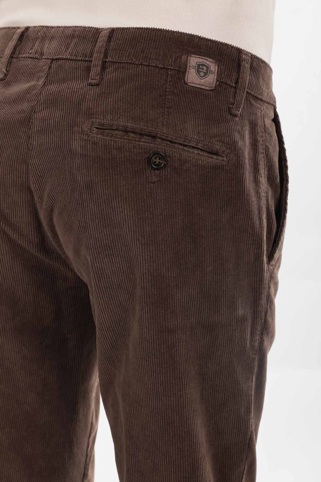 Pantalone in caldo cotone velluto