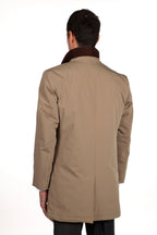 Trench con chiusura zip impermeabile