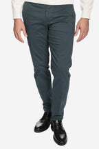 Pantalone in raso in cotone caldo