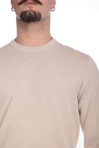 MAGLIA DI FILO IN COTONE MANICA LUNGA