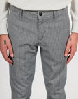 Pantalone in caldo cotone spigato