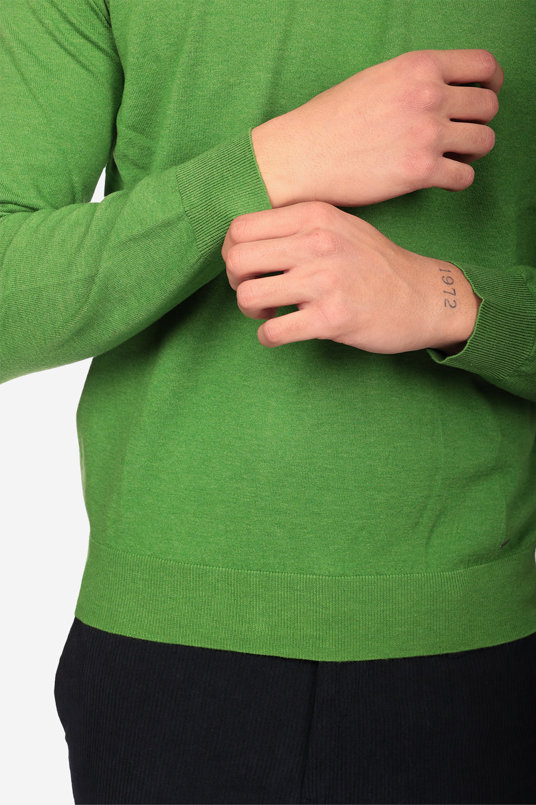 Maglia girocollo in viscosa
