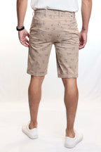 Bermuda Uomo in Cotone Made in Italy con Stampa Vespa Special
