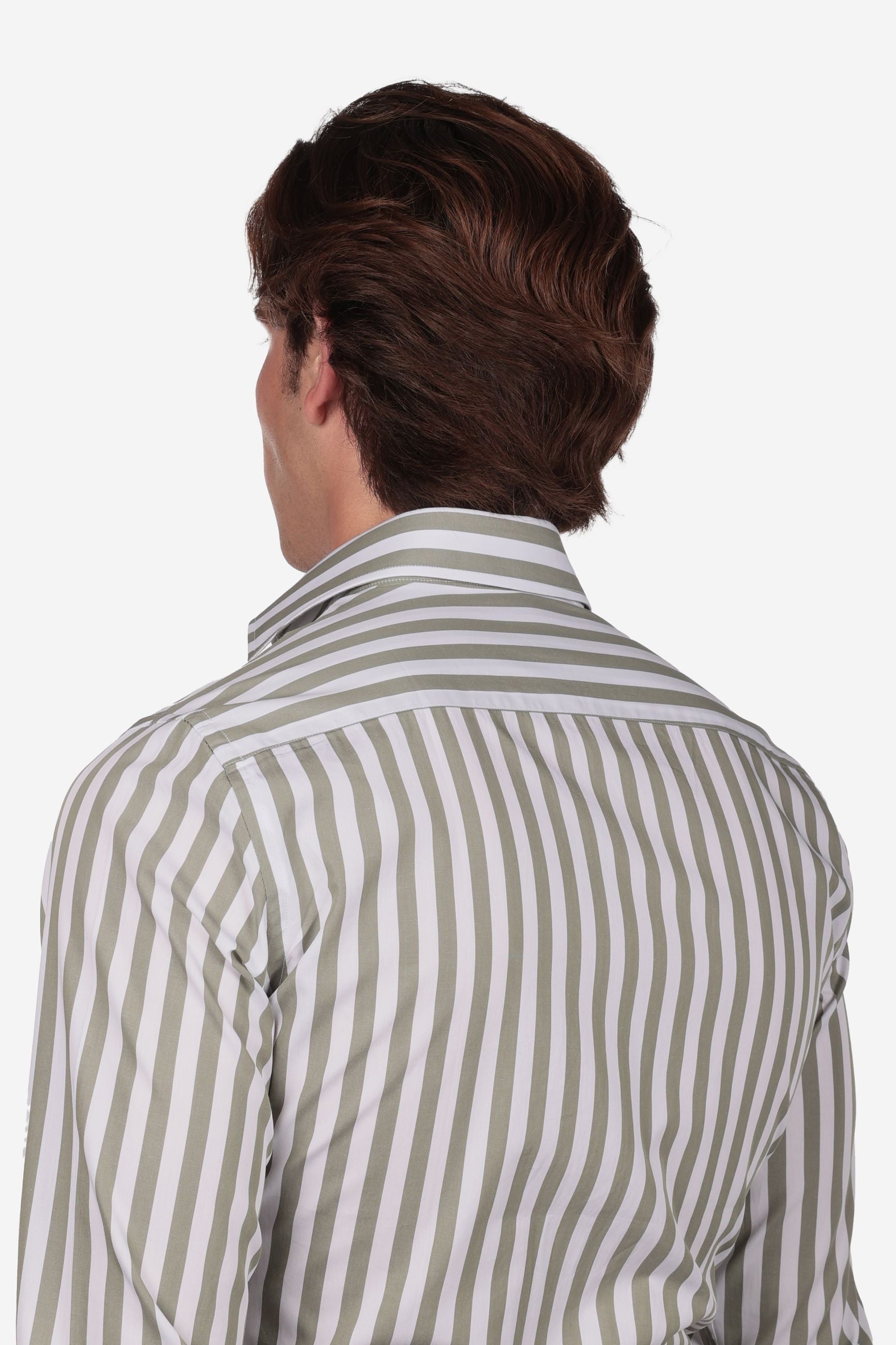 Camicia 100% cotone riga maxi