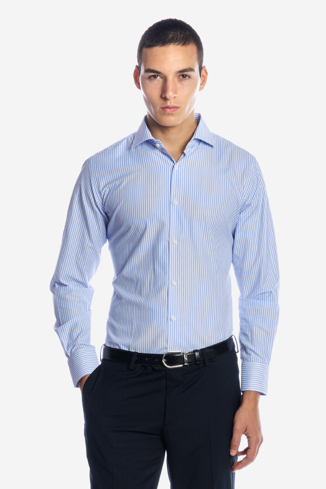 CAMICIA 100% COTONE RIGA LARGA