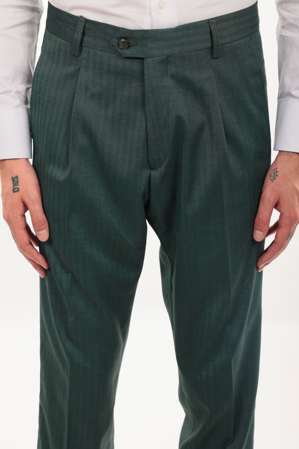 Pantalone spigato classico da abito