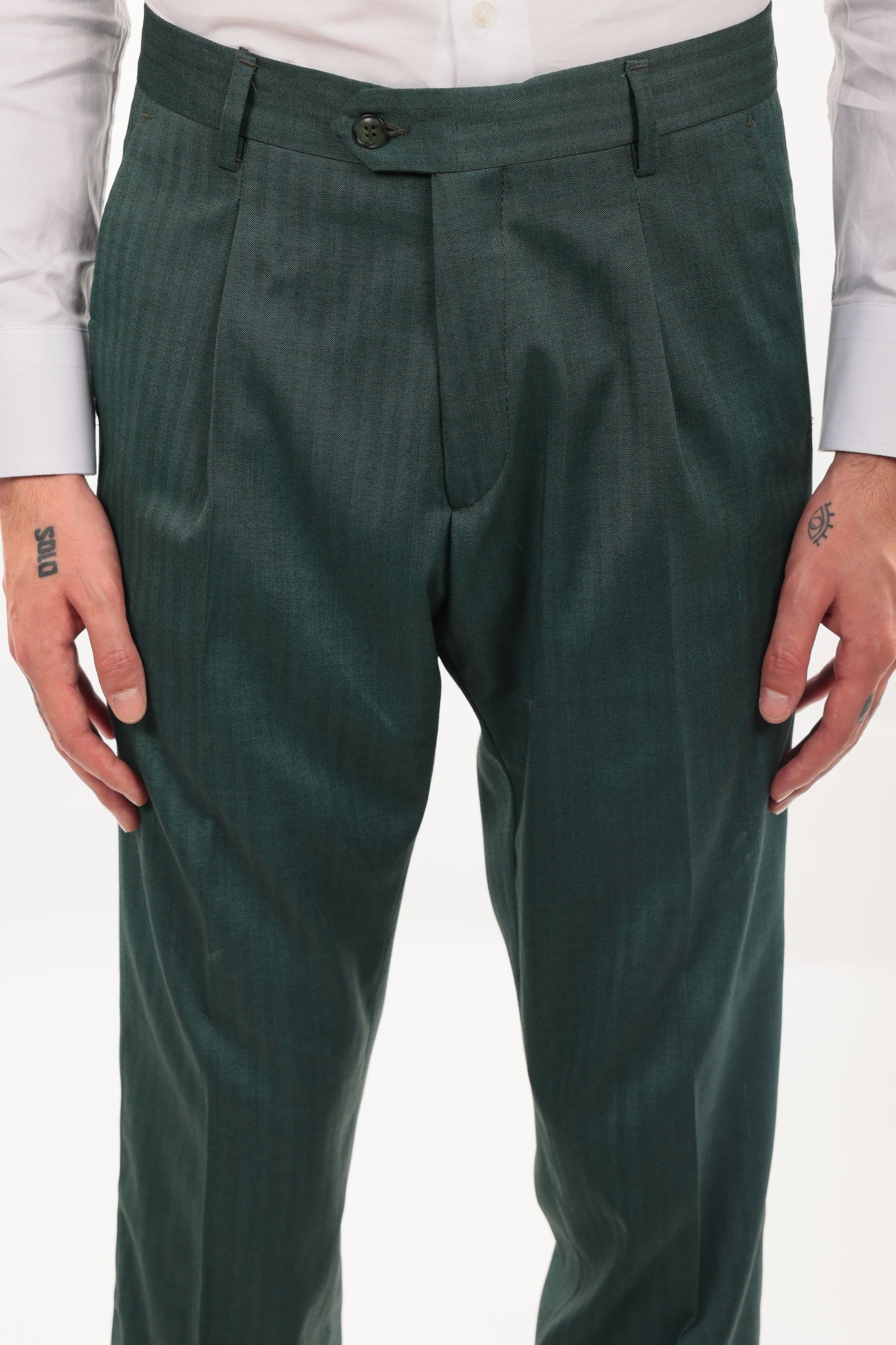 Pantalone spigato classico da abito