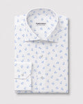 Camicia Uomo in Mussola di Cotone Ultra Leggera – Fantasia Ancore
