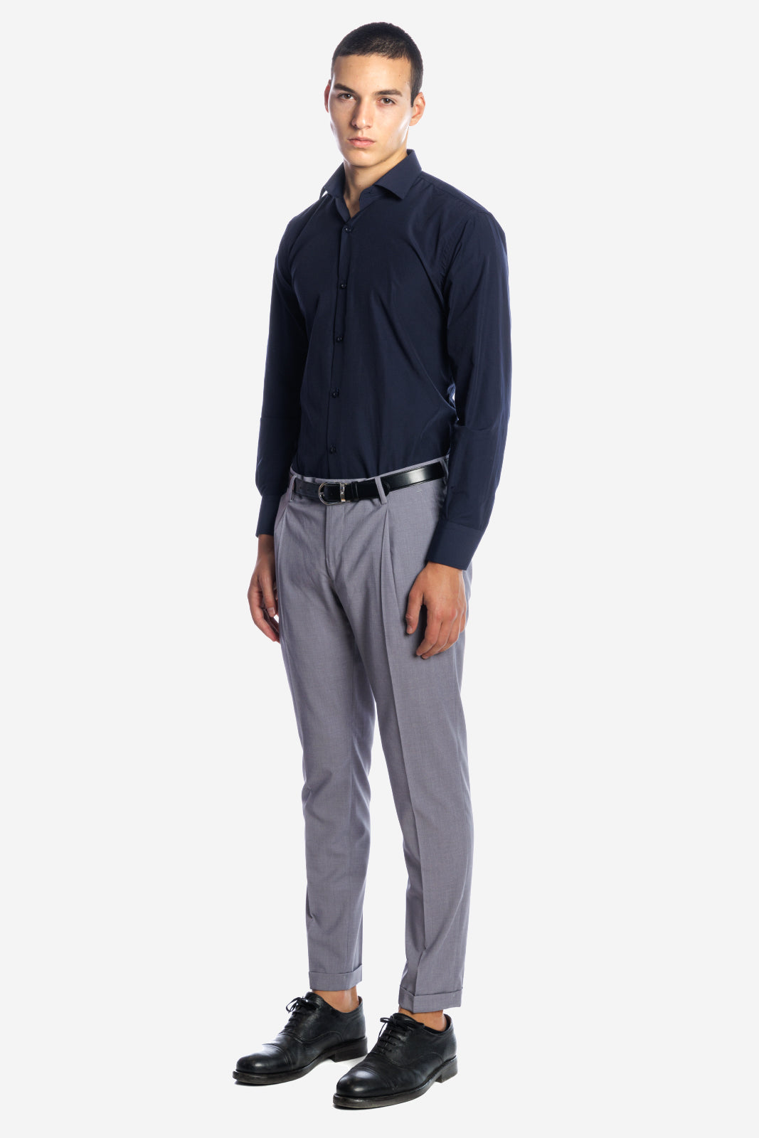 Camicia 100% cotone tinta unita