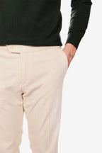 Pantalone classico a costine g13